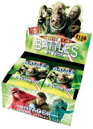 Doctor Who Battle In Time Trading Cards 32 Packs, Each £1.50 Rrp