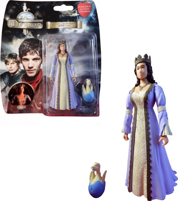 Merlin 3.75 Numbered Ltd Edition Gwen Figure & Baby Dragon