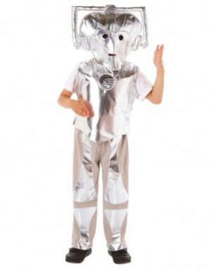 Doctor Who Cyberman Costume Small & Medium Sizes