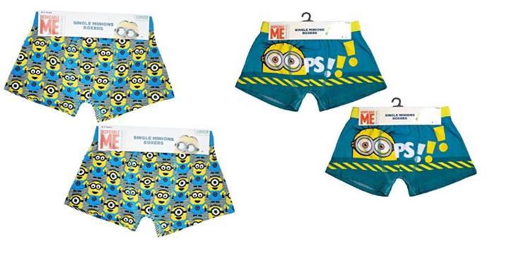 Despicable Me Minions Boys Boxer Shorts – Get Retro