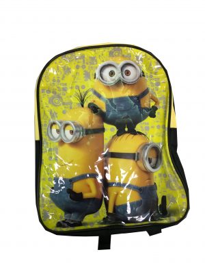 Despicable Me Minions Yellow Backpack