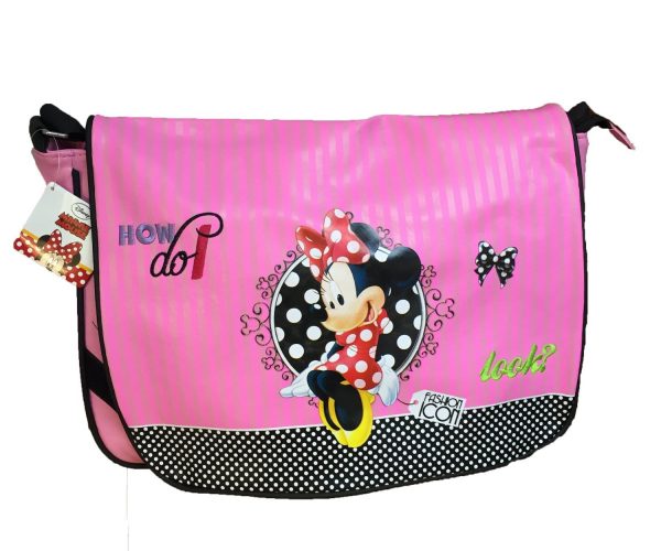 Pink Minnie Mouse Messenger Bag