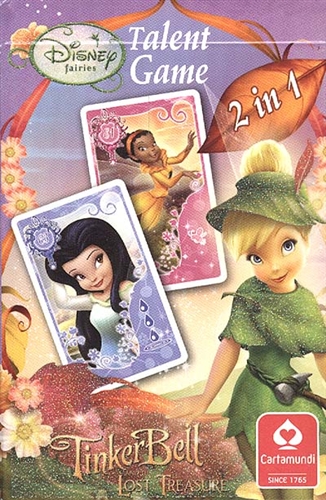 Disney Fairies Tinkerbell Lost Treasure 2 in 1 Card Gme