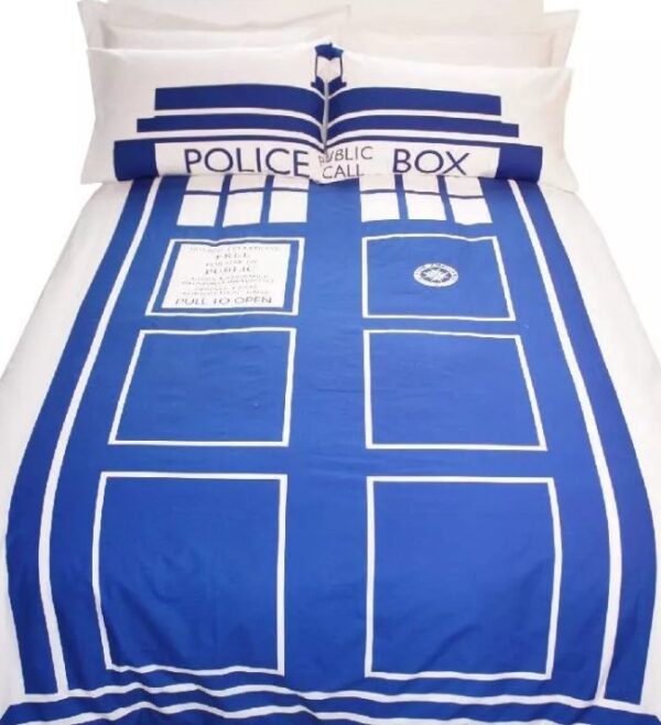 Doctor Who Tardis Duvet Cover