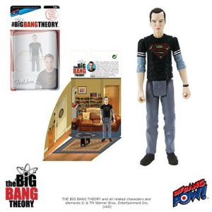 The Big Bang Theory Sheldon in Black Superman T-shirt