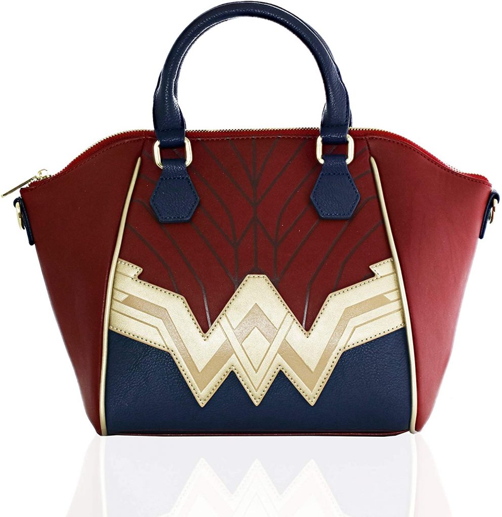 Loungefly DC Justice League Wonder Woman Logo Handbag Get Retro