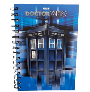 Dr Who A5 Tardis notebook