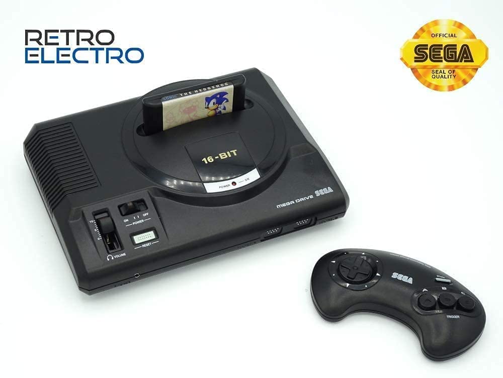 Sega Mega Drive Replica w / Sonic the Hedgehog – Get Retro