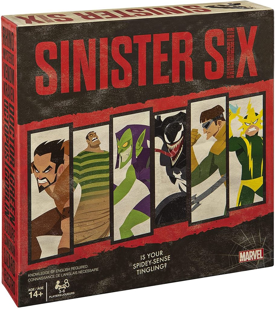 MARVEL The SINISTER SIX Board Game Get Retro