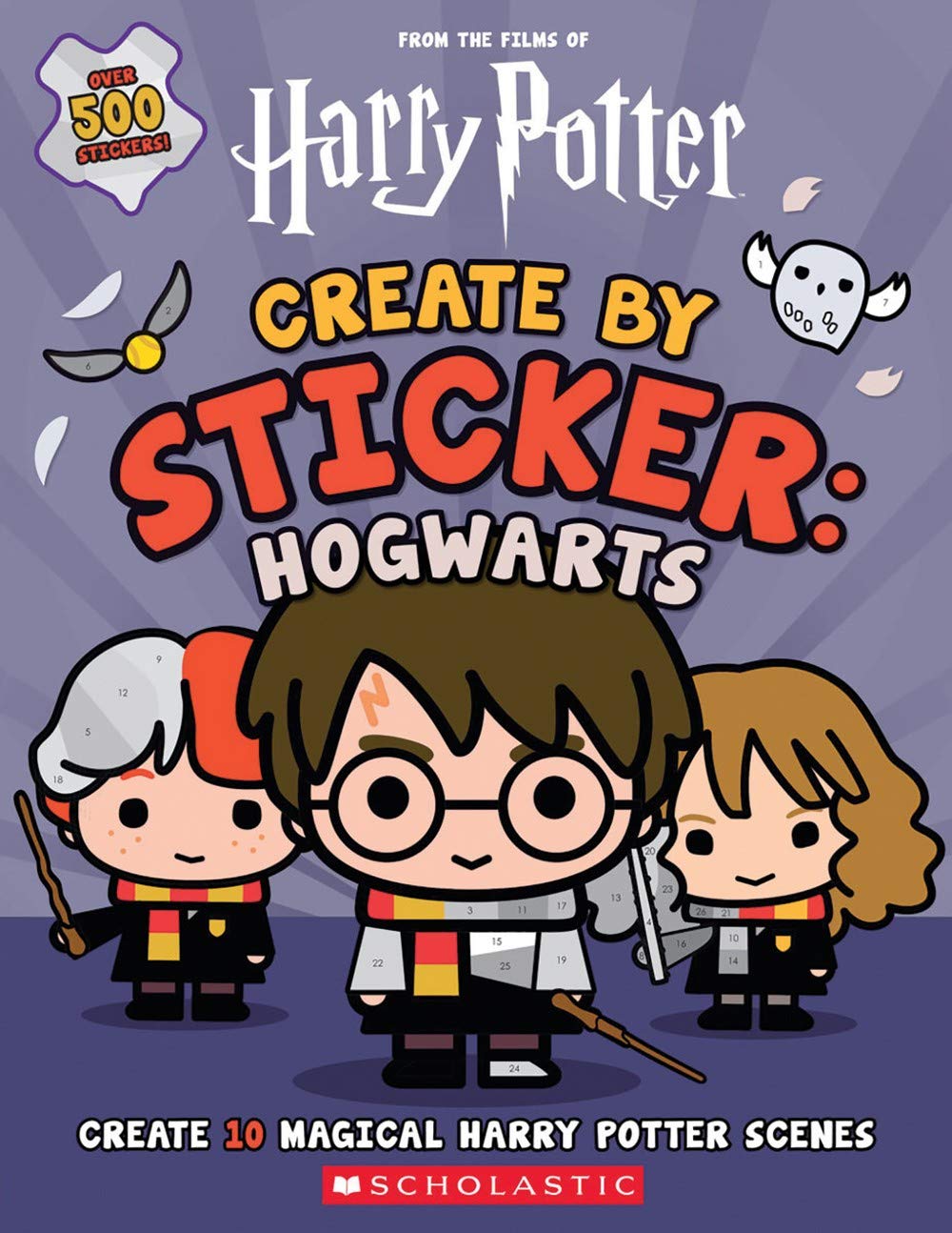 HARRY POTTER CREATE BY STICKER: HOGWARTS – Get Retro