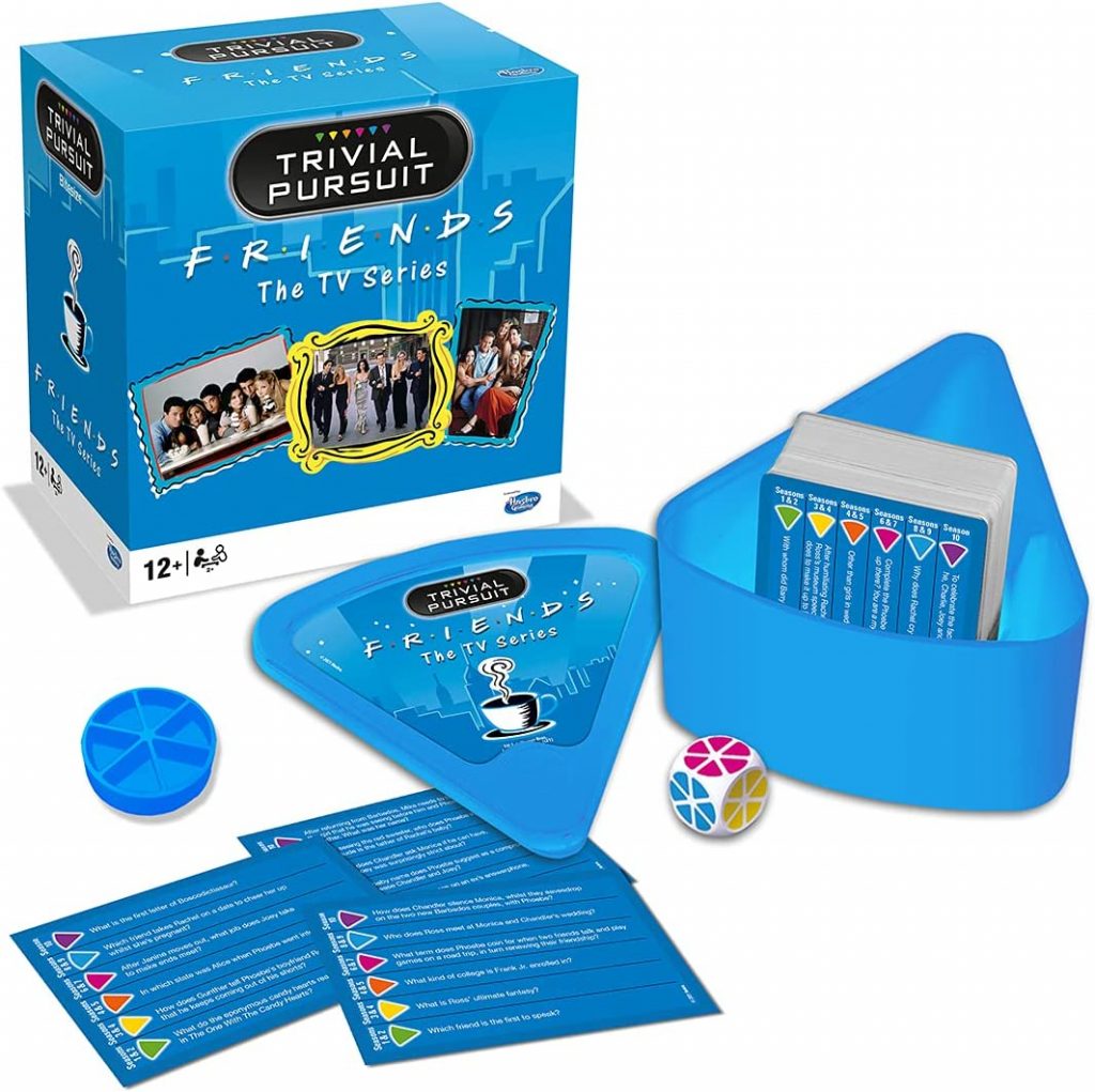 Friends Trivial Pursuit Quiz Game Bitesize Edition Getretro