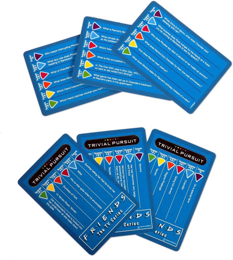 Friends Trivial Pursuit Quiz Game Bitesize Edition Get Retro