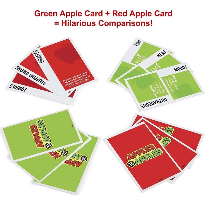 Apples to Apples Party Box Game of Hilarious Comparisons! Get Retro