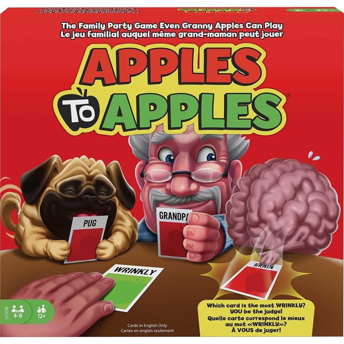Apples to Apples Party Box Game of Hilarious Comparisons! Get Retro