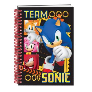 Sonic Lets Go A5 Notebook