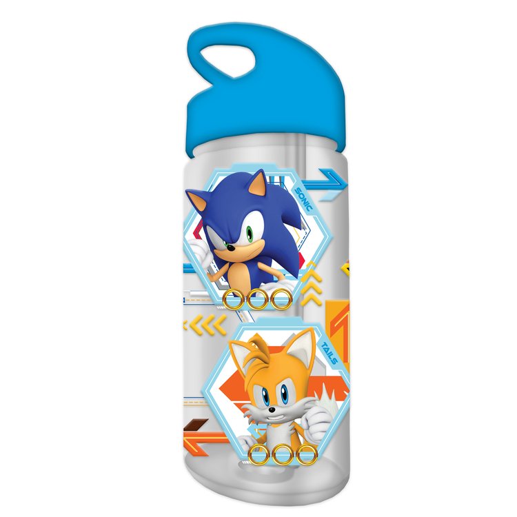 Sonic The Hedgehog Water Bottle Get Retro