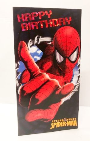 Spider-man birthday cards