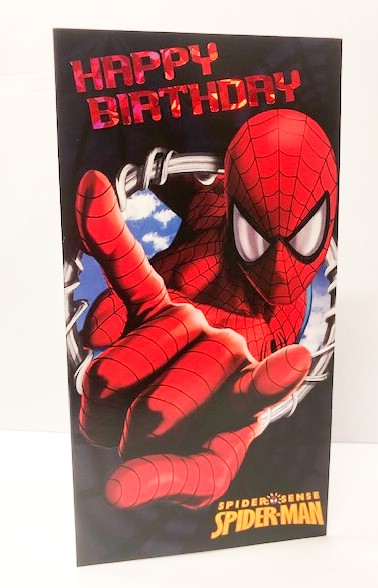 Spider-man birthday cards