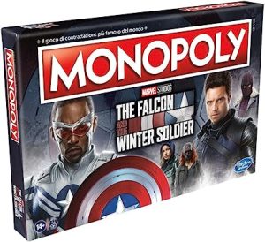 Falcon and the winter soldier monopoly board game