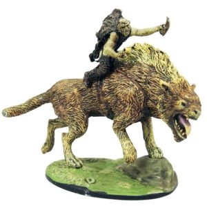 Lord Of The Rings Figurine Collection - Orc Riding Warg Special Figure - Eaglemoss