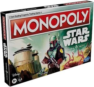 Star Wars Monopoly bobba fett board game
