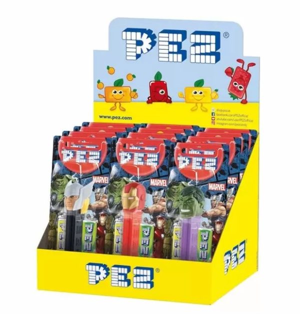 Avengers PEZ sweet candy dispensers