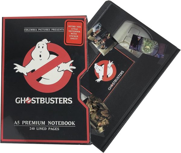 Ghostbusters A5 VHS notebook