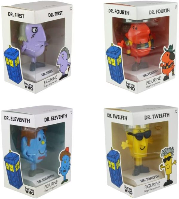 Dr Who Mr Men Doctor figures