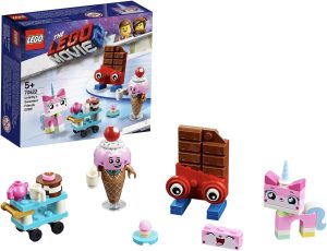 Lego 70822 - Unikitty's sweetest friends lego set box and contents