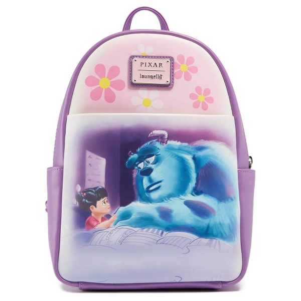 Loungefly Disney Pixar Monsters Inc Boo and Sully Bed Scene Mini Backpack