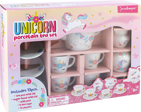 Unicorn Porcelain Tea set boxed