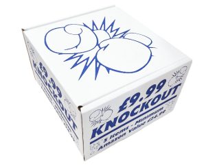 Blue Mystery Knockout box