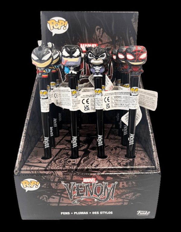 Funko Marvel Venom Pen Topper CDU 2