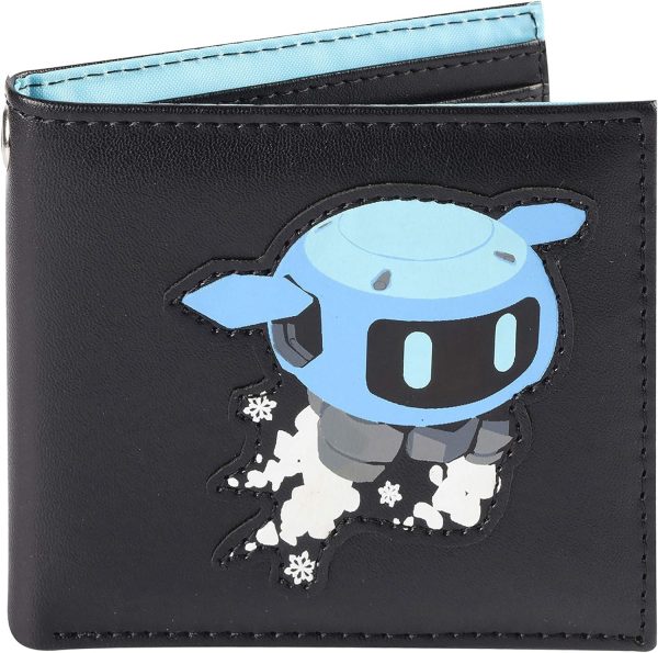 JINX Overwatch Mei 'Snowball' Graphic Bi-Fold Wallet, Black