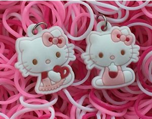 Hello Kitty Loom Bands and charms