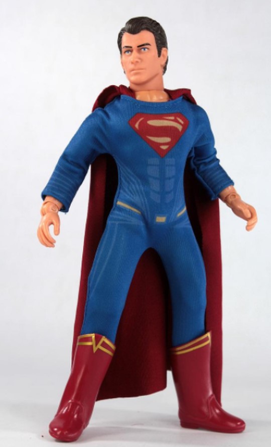Mego DC Superman Henry Cavill action figure new