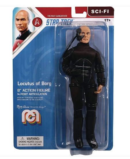 Mego Star Trek Locutus of Borg action figure new boxed
