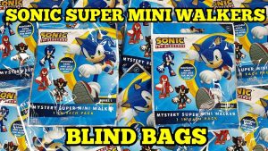 Sonic The Hedgehog Mystery Super Mini Walker blind bags CDU