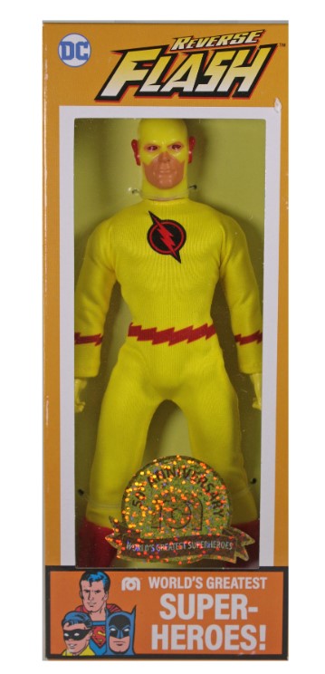 The Reverse Flash Mego 50th Anniversary figure new