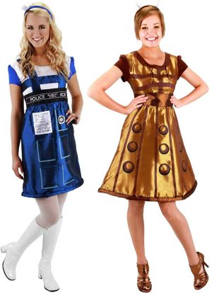 Dalek and Tardis dress outfits