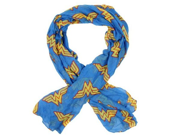 Wonder Woman logo scarf