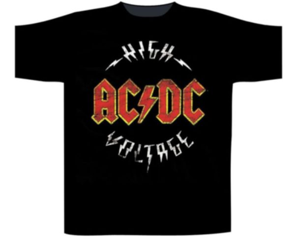 AC DC High Voltage T-shirts