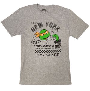 Ninja Turtles New York pizza time T-shirt