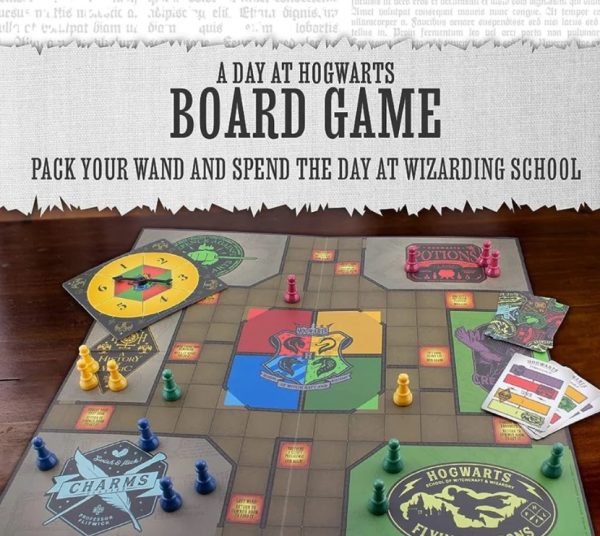 Day at Hogwarts board game