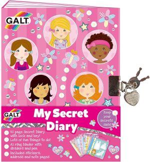 My Secret Diary with lock and key
