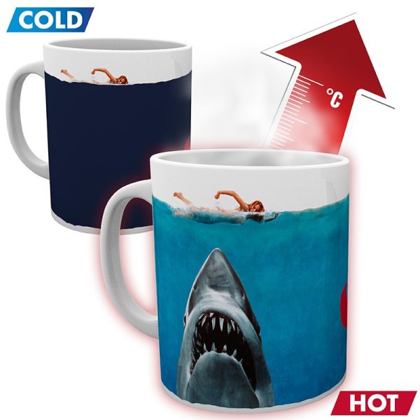 Jaws Heat Changing Mug