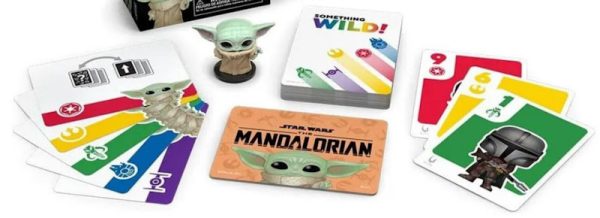 Star Wars Mandalorian Something Wild Card Game contents
