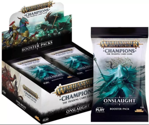 Warhammer Age Of Sigmar Champions Trading card Booster Packs