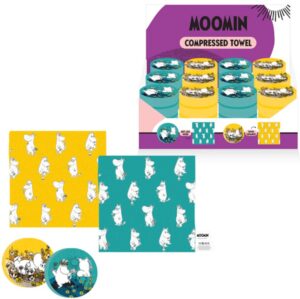 Moomin Compressed Towel Set CDU
