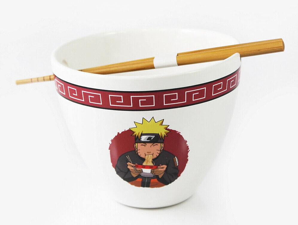 Naruto Shippuden Ramen Bowl With Chopsticks Getretro Naruto Shippuden Ramen Bowl With Chopsticks Getretro